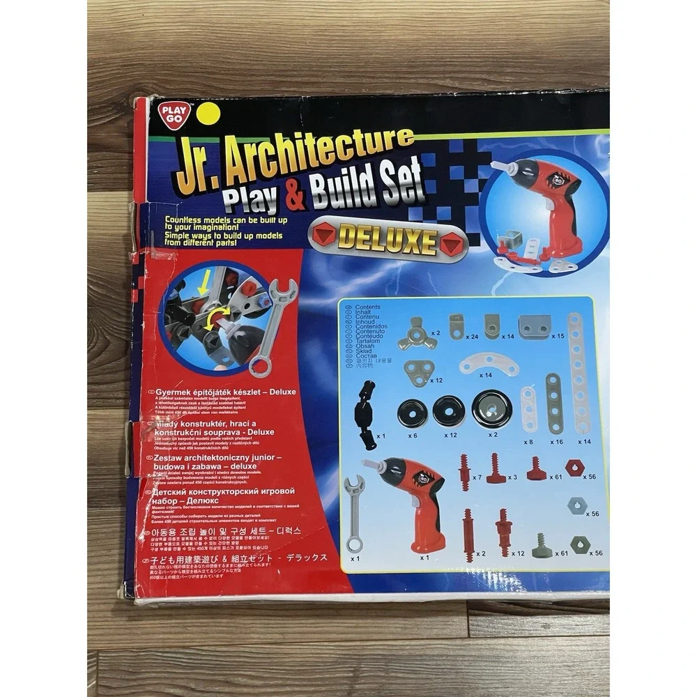 Play Go Jr. Architecture Play & Build Deluxe‎ Set Ages 6+